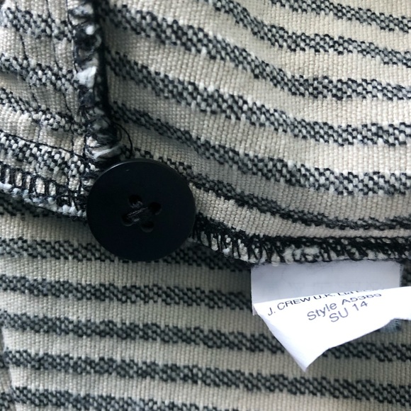 Madewell Striped Lace-Up Skirt (O) - Picture 8 of 9